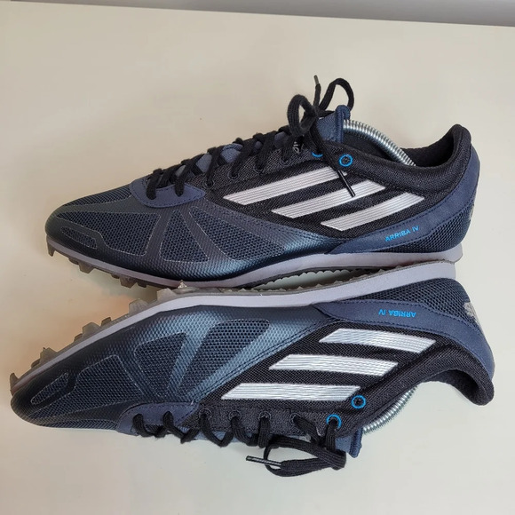 Adidas Arriba 4 Track Running Removable Spike Shoes Size Men's 12 - Picture 9 of 12